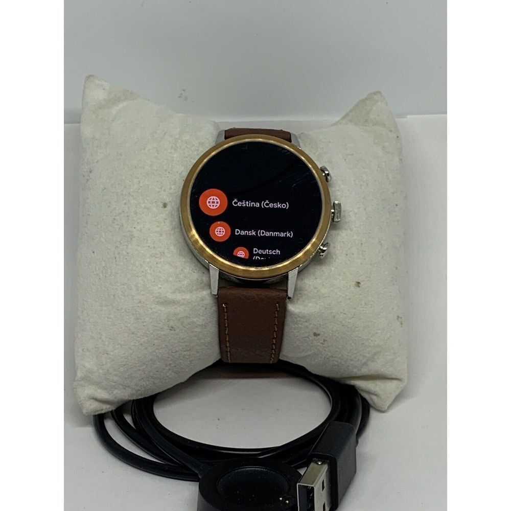 Fossil Gen 4 Authentic Digital Dial Smart Watch W/ Custom Band FTW6016 RZ128